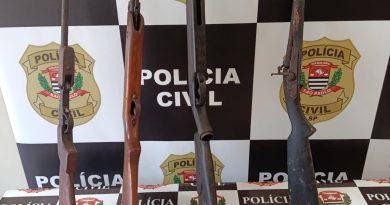 MORADOR DE SANTA CLARA DO OESTE, ENCRENCADO COM ARMAS