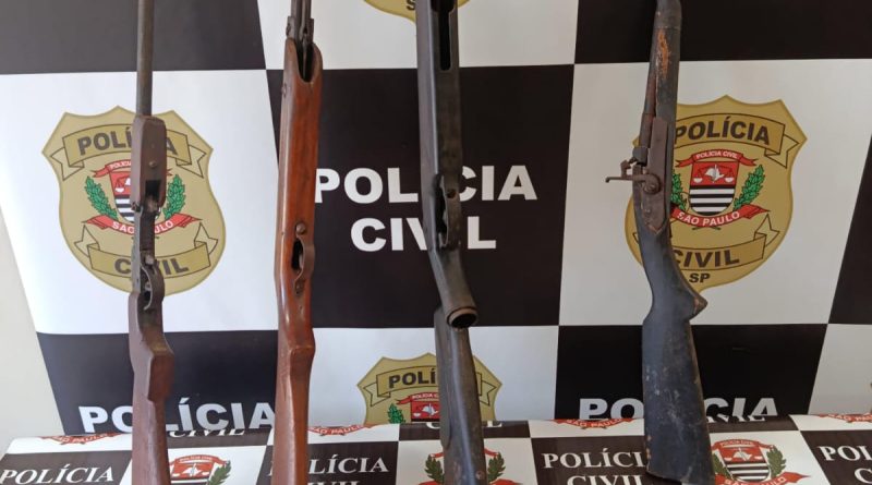MORADOR DE SANTA CLARA DO OESTE, ENCRENCADO COM ARMAS