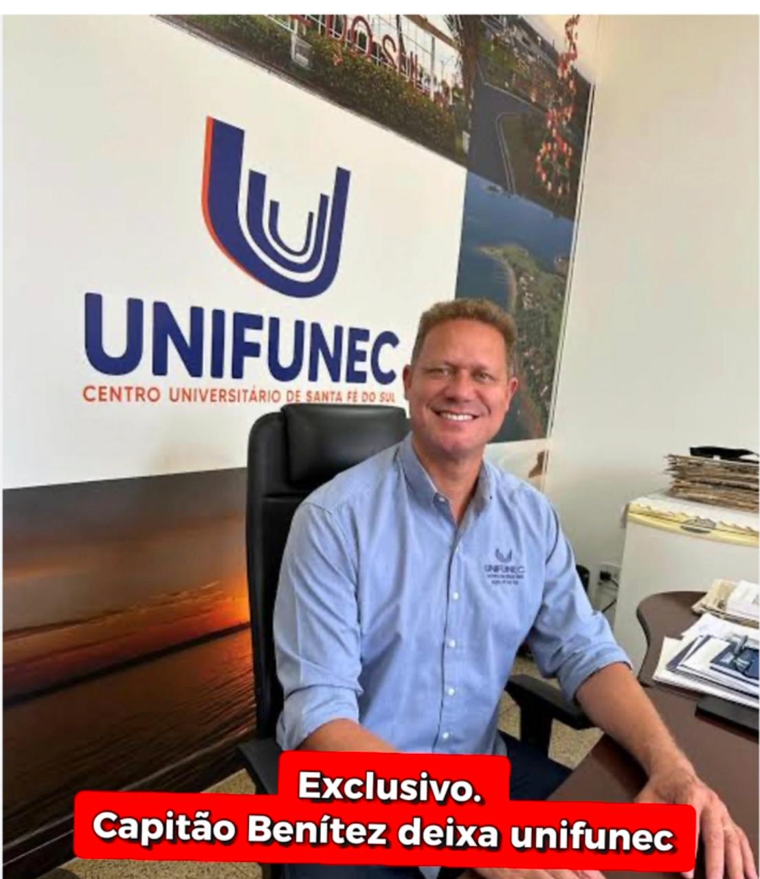 EXCLUSIVO: Capitão Benítez deve deixar presidência do Unifunec