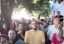 Empresários de Jales fazem ato na Praça do Jacaré contra taxa de publicidade considerada abusiva