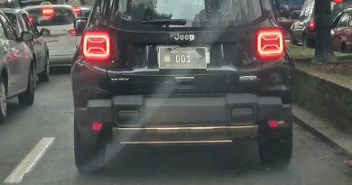 Jipe com placa oficial e suposta ligação com Secretaria de Saúde de Santa Fé do Sul é visto em São Paulo